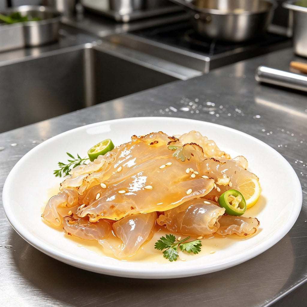 Fresh Jellyfish Salad Sesame Dressing