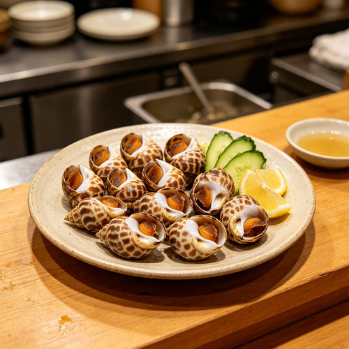 Fresh Sea Snails Ready to Serve