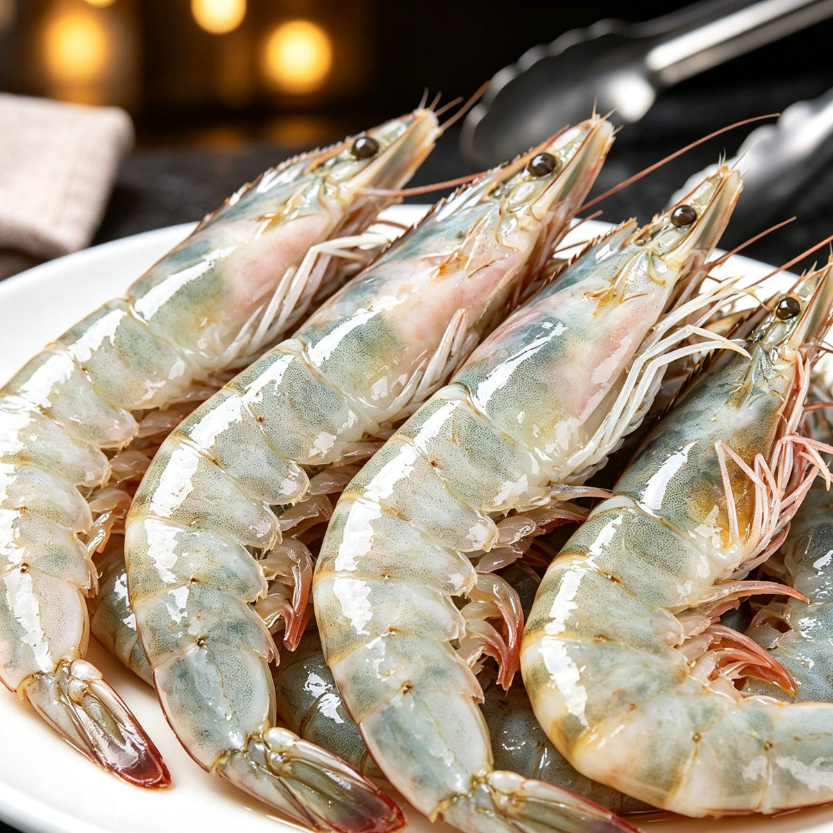 Premium Fresh Whole White Shrimp